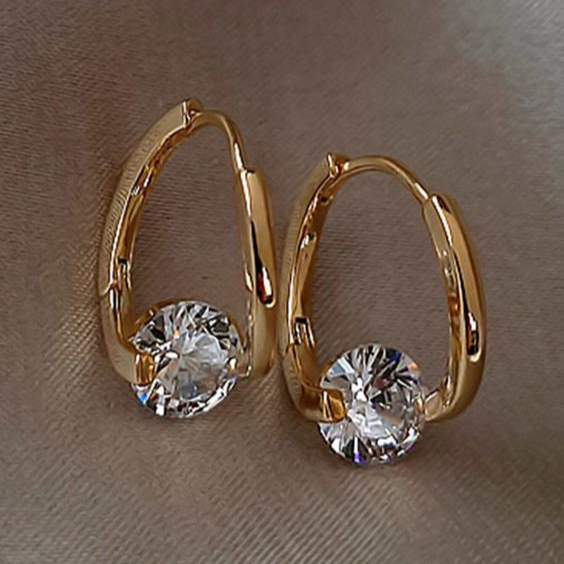 Anneaux de cristal élégants